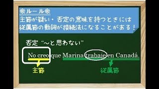 Lección 120　接続法現在を使う②「～とは思わない」☆スペイン語レッスン☆