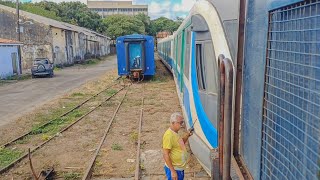 CBTU RECIFE Locomotiva ALCO RS8 manobrando VLT Edgard Werneck