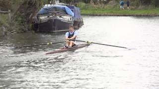 231 Cantabs Mas E 1x, Head of the Cam 2014 [oarstack]