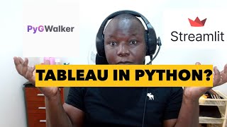 data visualisation using pygwalker and streamlit