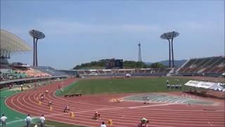 400m男子　予選2組目　～愛媛県高校総体2017・陸上競技～