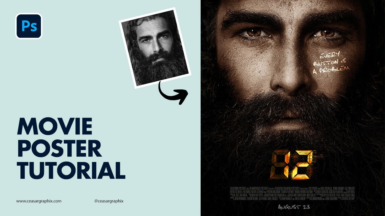 Movie Poster Tutorial Without Ai рџ ќ Youtube