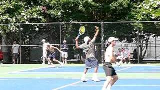 Pro Tennis practice at Washington, DC.