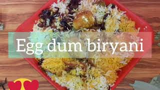 Original mughal egg dum biryani in Tamil  ( ஒரிஜினல் முகல் முட்டை  தம் பிரியாணி)