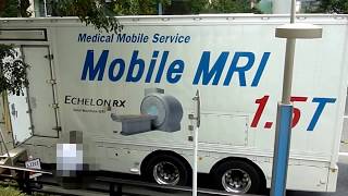 10億円超の日本最高額トレーラー?! なんとMRIを搭載した「モバイルMRIトレーラー」　Mobile Magnetic Resonance Imaging Trailer