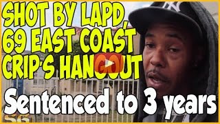 69 East Coast Crips member went to prison after getting shot by LAPD in building - streetgangs