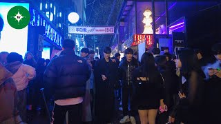 [4K] Celebrating New Year's Eve and New Year's Day in Hongdae