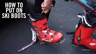 How to Put On Ski Boots