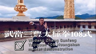 Wudang Zhang Sanfeng Taijiquan  with Tai Chi Master Huangshan exquisitely exquisite！