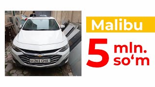 5 mln. so‘mga MALIBU faqatgin e-auksion.uz saytida!