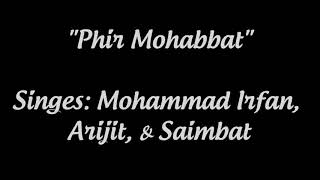 YouTube  "Phir Mohabbat" Lyrics & English Translation- "Murder 2" (2011)