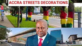 You Won’t Believe how streets of Accra is looking ahead of swearing in of John Mahama 🇬🇭