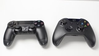 PS4 Controller vs Xbox One Controller