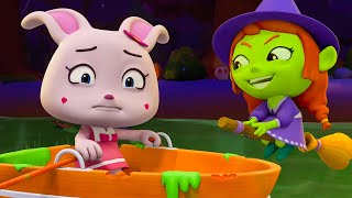 Halloween Row Row Row Your Boat + More Scary Rhymes & Spooky Cartoon Videos for Kids