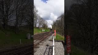 85 Taff Vale approaches Oxenhope #railway #trainspotting #steamengine #steamloco #steamlocomotive