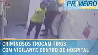 Criminosos trocam tiros com vigilante dentro de hospital em Pernambuco | Primeiro Impacto (12/02/25)