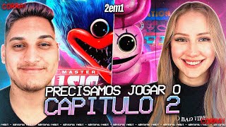 2 EM 1 - IRON MASTER = É Hora de Brincar & Sua Última Festa | Poppy Playtime - REACT EM CASAL