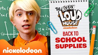 Really Loud House Goes Back to School! | Nickelodeon