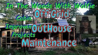 Fall Outhouse Maintenance