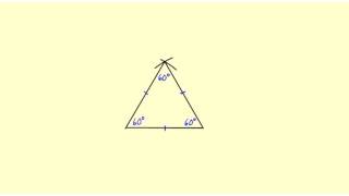 Construction of a 60 Degree Angle