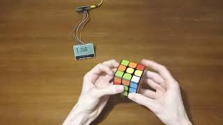 Automatic speedcubing timer