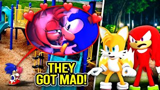 SONIC IS GOING ON A DATE WITH AMY ROSE!! (TAILS \u0026 KNUCKLES GOT MAD)