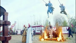 小和尚飛出對戰武兵，超強棍法以一敵百秒殺全城  ⚔️ 武侠  | Kung Fu