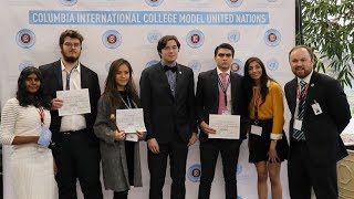 CIC Model UN 2018 Closing Ceremony