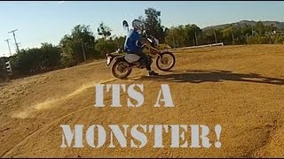 Suzuki DRZ 400 First Ride