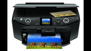 Epson RX-595 - HOW TO CLEAN PRINTHEAD - NOT PRINTING BLACK