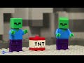 journey to the diamond desert temple in minecraft lego minecraft animation brickmine