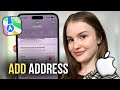 How To Add Home Address To Apple Maps on Your iPhone