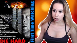 Die Hard (1988) IS REALLY STRESSFUL | First Time Watching  | Movie Reaction | Movie Review