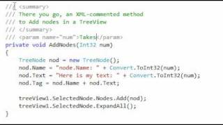 How to create an XML-comment in Visual Studio 2010