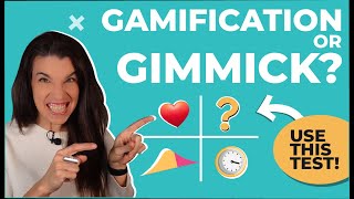 AVOIDING GIMMICKS in gamified e-learning