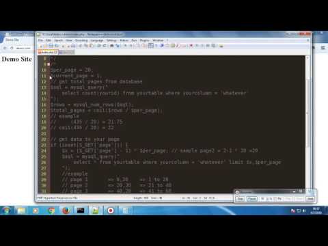 How to Create Pagination in PHP Tutorial Example With Code How to Create Pagination in PHP Tutorial Example With Code