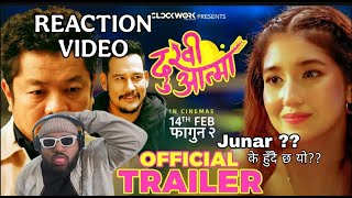 DUKHI AATMA - New Nepali Movie Trailer 2025| REACTION VIDEO @budhasubbamusic MAYA CHA HAI..❤️❤️