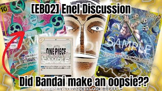 [EB02] Did Bandai just make Enel Tier 0? - Possible ban??? [One Piece TCG]