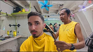 Un coiffeur à 1€ aux Philippines - Manille 🇵🇭