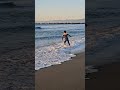 スキムボード地味練習… bs180 平塚ビーチパーク skimboarding