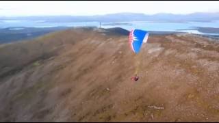 Paragliding on Achill Island 2009 (Minaun)