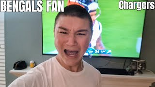 Bengals Fan Reacts to loss vs. Chargers! Crazy Ending NFL Week 11