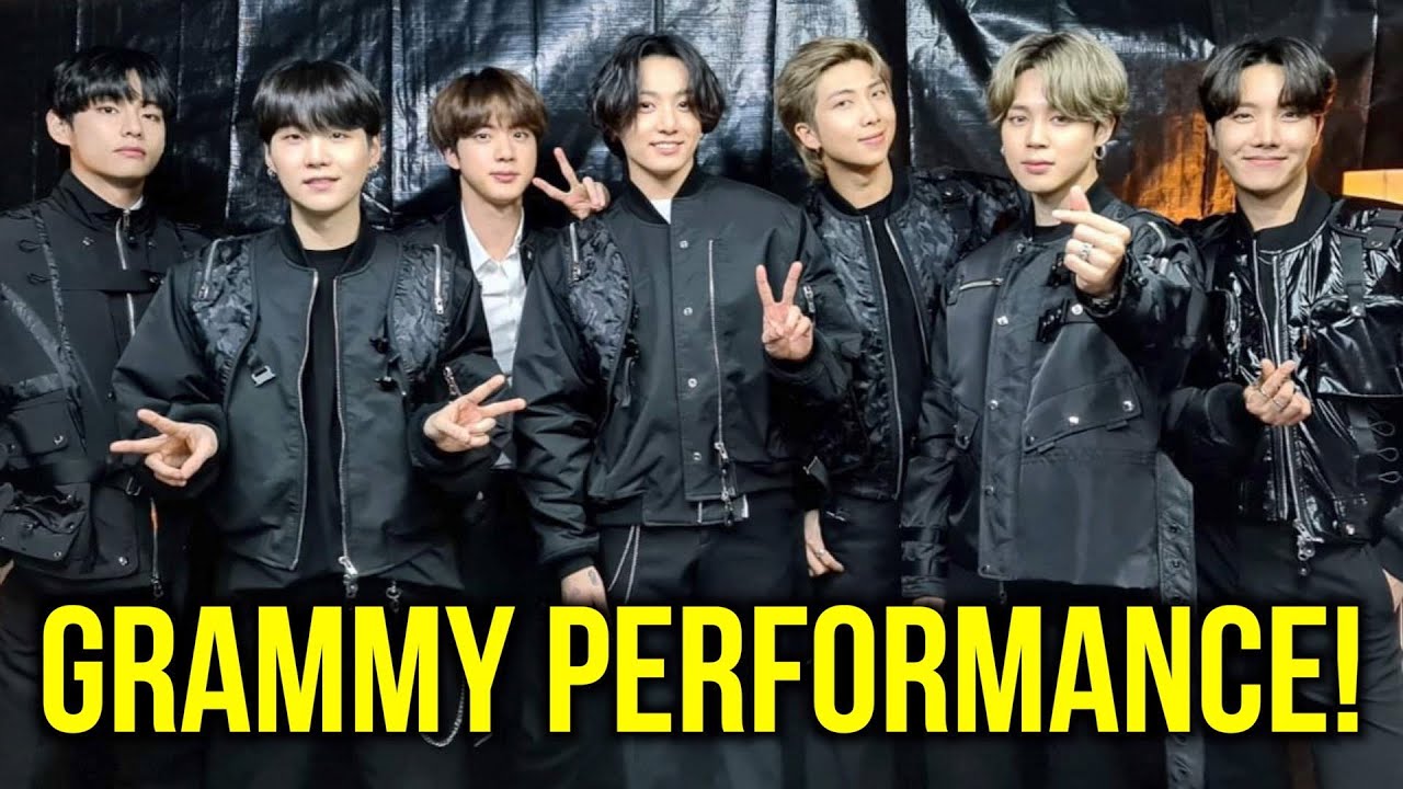 BTS GRAMMYs Performance! New Song!? | 방탄소년단 2022 - YouTube