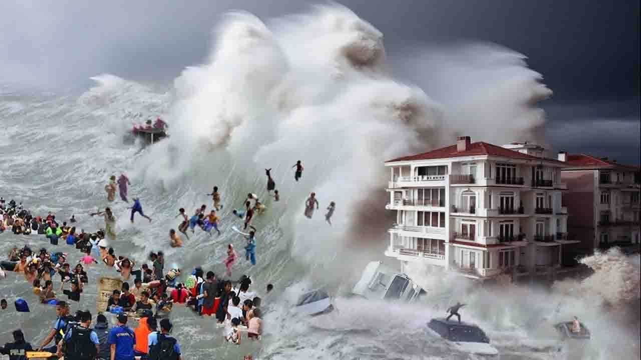 Scary Natural Disasters Caught On Camera Horrific Storm Destroyed
