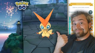 Victini Caught and it was... Full Unova Tour Pass Rewards! (Pokémon GO)