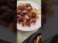 深井烧鹅2 shen jing roasted goose 烧鹅 roastedgoose 炸排骨 porkribs 鱼香茄子 braisedeggplant 广州 guangzhou