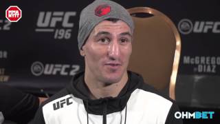 UFC 196 Nordine Taleb MMAnytt.se Exclusive " Dreamt 100 times about KOing Erick Silva