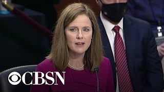Amy Coney Barrett's opening statement at Supreme Court confirmation hearing
