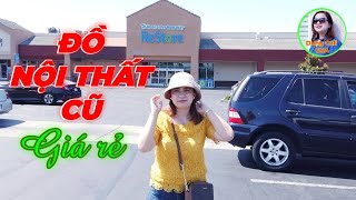 ĐI MUA ĐỒ NỘI THẤT CŨ. Được cái bàn ưng ý!