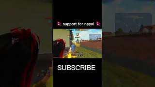 Support for nepal 🇳🇵#maya birami song wait for end #freefire #freefirecomunity